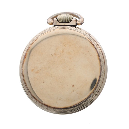 650 - Hamilton Watch Co. 10k rolled gold plated lever set pocket watch, circa 1916, cal. 992 21 jewel adju... 