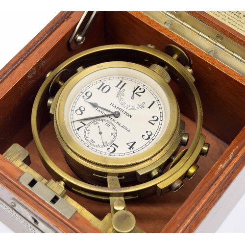 Marine discount chronometer hamilton