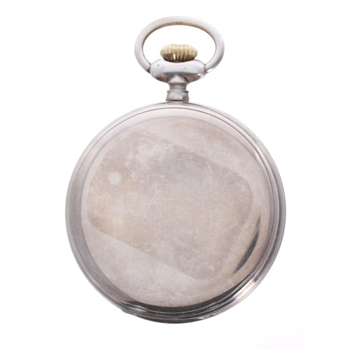 745 - Vacheron & Constantin silver 'Chronometre Royal' lever pocket watch, Chester 1940, signed gilt f... 