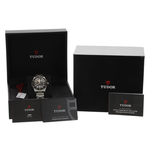 72 - Tudor Heritage Black Bay 58 stainless steel gentleman's wristwatch, reference no. 79030N, serial no.... 