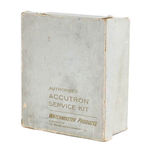 1048 - Accutron Test Set, within a Authorized Accutron Service Kit box; together with a further selection o... 