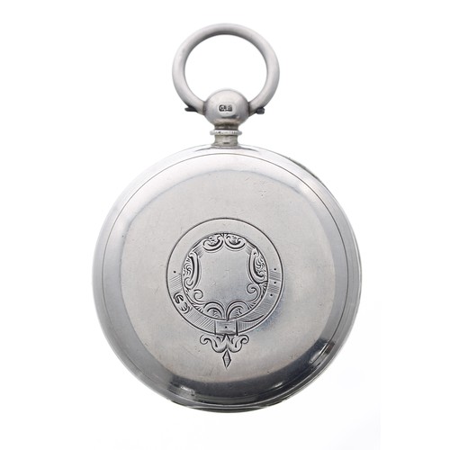 826 - Thomas Yates 'slow beat' lever pocket watch, Chester 1843, the fusee movement signed Thos Yates, Pre... 