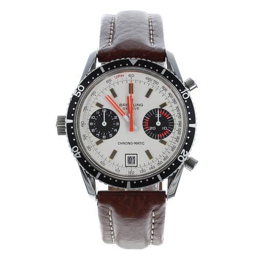 83 - Rare Breitling Chrono-Matic Chronograph automatic stainless steel gentleman's wristwatch, reference ... 