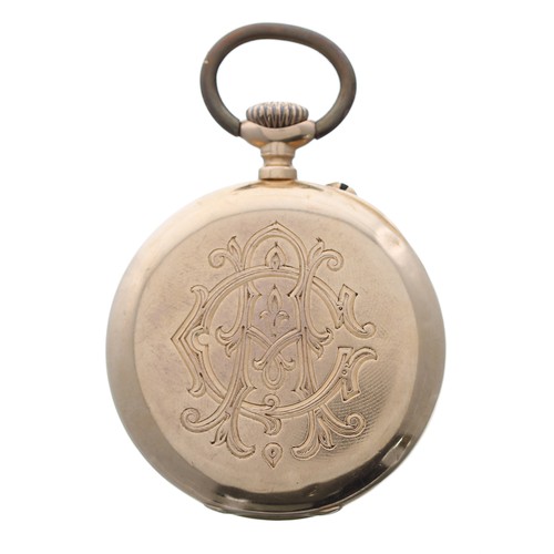 849 - Patek Philippe & Co, Genéve 18ct lever pocket watch, movement no. 102227, case no. 214931, pin-s... 