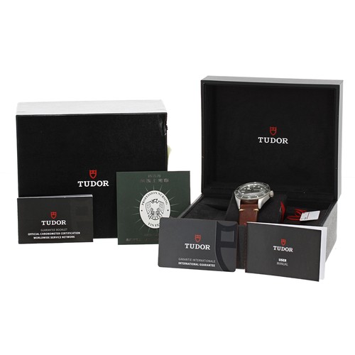 78 - Tudor Black Bay Fifty-Eight silver (925) automatic gentleman's wristwatch, reference no. 79010SG, se... 