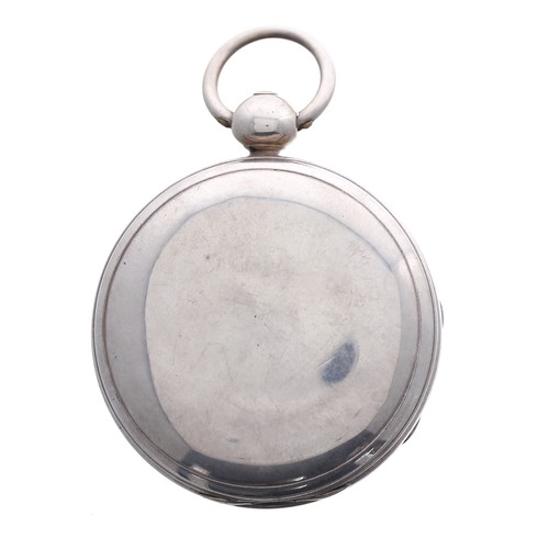 860 - George IV silver verge pocket watch, London 1828, the fusee movement signed J. Levy & Son, Londo... 