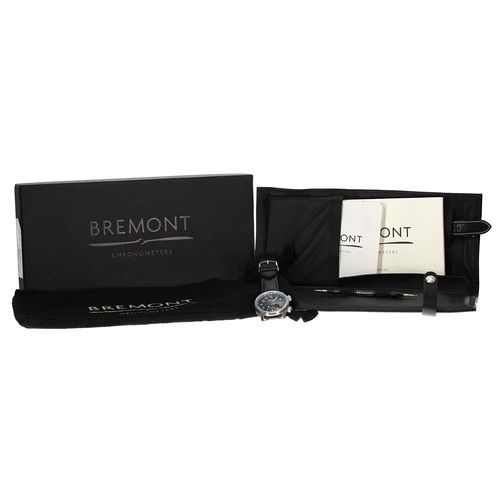 168 - Bremont Martin-Baker Ejection Seat MBIII GMT automatic stainless steel gentleman's wristwatch, refer... 