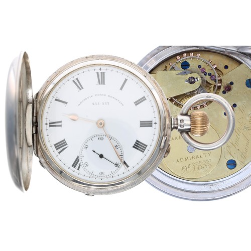 782 - S. Smith & Son silver lever hunter pocket watch, Chester 1898, the movement signed S. Smith &... 