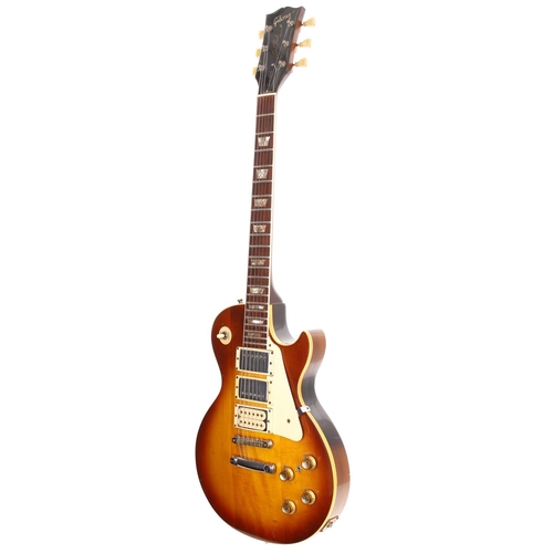 96 - 1974 Gibson Les Paul Standard electric guitar, made in USA; Body: sunburst finished three piece panc... 