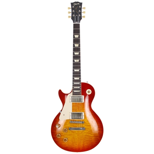 100 - 2012 Gibson Custom Shop 1959 Les Paul Reissue VOS left handed electric guitar, made in the USA; Body... 