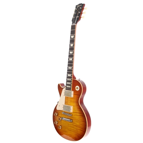 104 - 2013 Gibson Custom Shop Historic 1959 Reissue Les Paul left handed electric guitar, made in the USA;... 