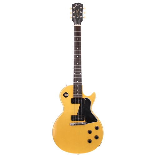 122 - 2019 Gibson Les Paul Special electric guitar, made in USA; Body: TV yellow finish; Neck: good; Fretb... 