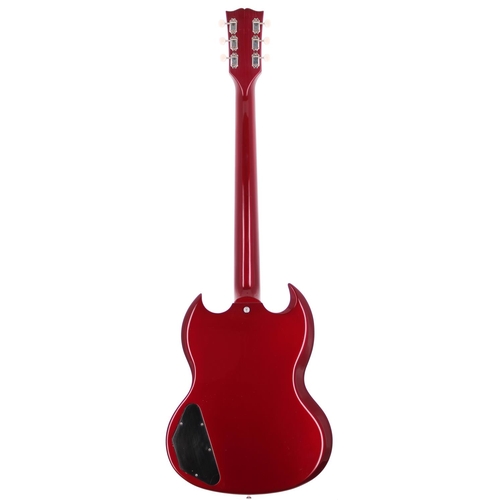 123 - 2018 Gibson SG Special electric guitar, made in USA; Body: cherry metallic finish, light scratches a... 