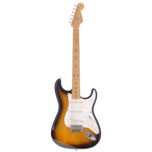 3 - 2001 Fender American Vintage '57 Reissue Stratocaster electric guitar, made in USA; Body: two-tone s... 