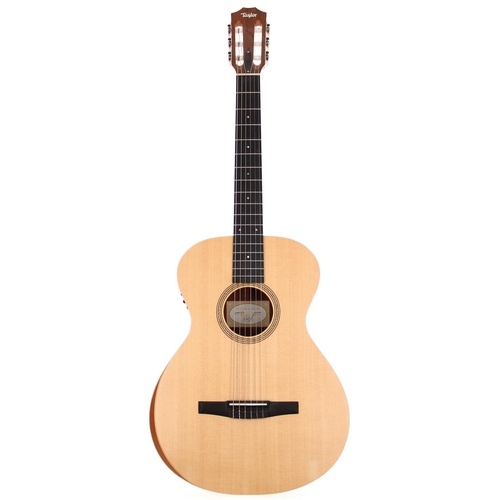 219 - 2020 Taylor Academy 12E-N nylon string electro-acoustic guitar; Body: sapele; Top: natural spruce wi... 