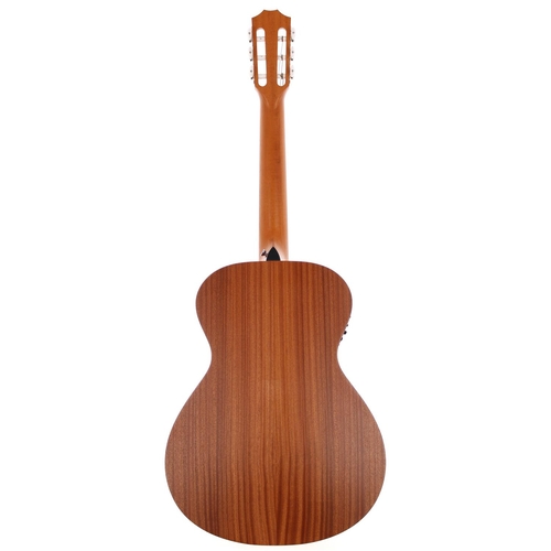 219 - 2020 Taylor Academy 12E-N nylon string electro-acoustic guitar; Body: sapele; Top: natural spruce wi... 