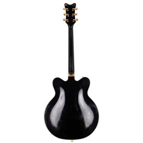 221 - 1992 Gretsch Black Falcon 7594B electric guitar, made in Japan; Body: black finish, a few light scra... 