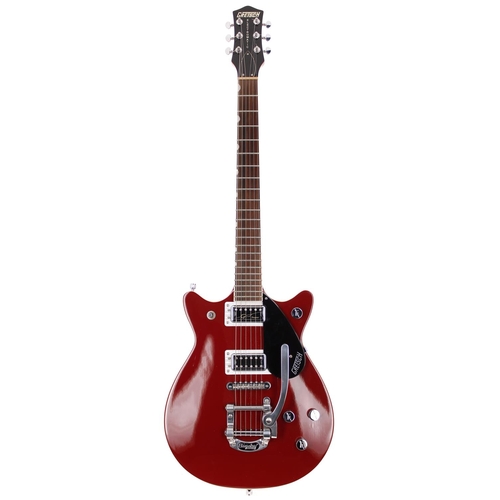 227 - 2013 Gretsch G5232T, electric guitar, made in Korea; Body: red finish; Neck: good; Fretboard: rosewo... 