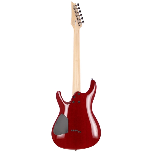 235 - 2015 Ibanez Prestige S5521-BRB electric guitar, made in Japan; Body: blaze red burst finished mahoga... 