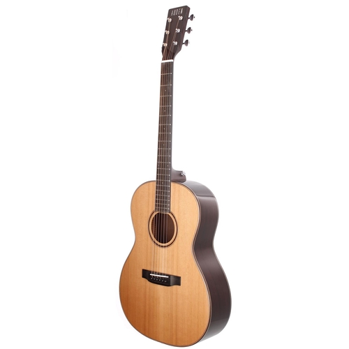 244 - 2022 Auden Artist Rosewood Julia 00 acoustic guitar; Back and sides: rosewood; Top: natural cedar; N... 