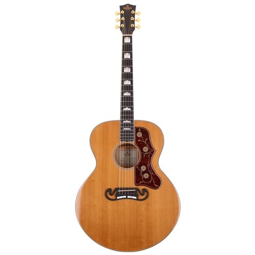 248 - 2021 Sigma GJA-SG200 acoustic guitar, made in China; Back and sides: natural maple; Top: natural spr... 