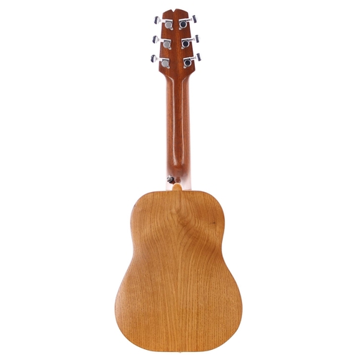 260 - 2019 IX Guitars LGD electro-acoustic guitarlele; Back and sides: natural oak; Top: two-tone burst fi... 