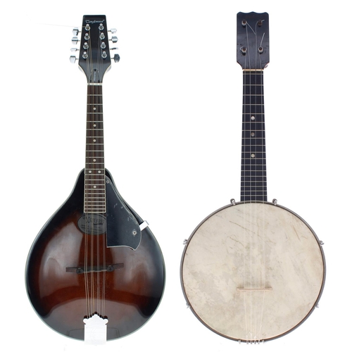 1581 - Contemporary Tanglewood Union Series mandolin labelled Model no. TWMO VSG, ser. no. WE130100267, wit... 