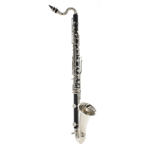 1806 - Good contemporary Yamaha YCL-22II bass clarinet with low Eb, ser. no. 011264, within original fitted... 