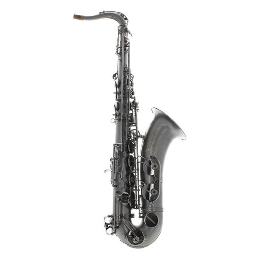 1808 - Good contemporary Cannonball Big Bell Premium Model Stone Series tenor saxophone, with Raven finish,... 