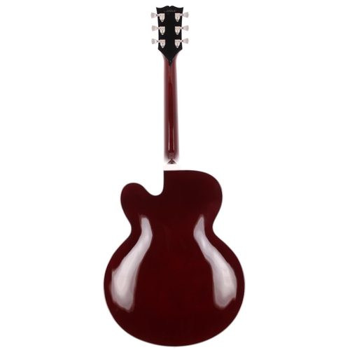 115 - 1995 Gibson Master Model Tal Farlow hollow body electric guitar, made in USA; Body: wine red finish,... 