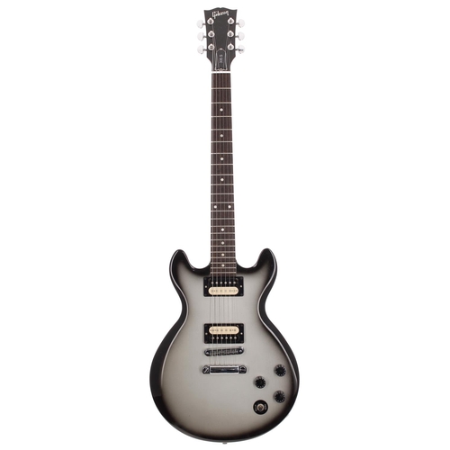 116 - 2011 Gibson 335-S Limited Run electric guitar, made in USA; Body: silver-burst finish, lacquer check... 