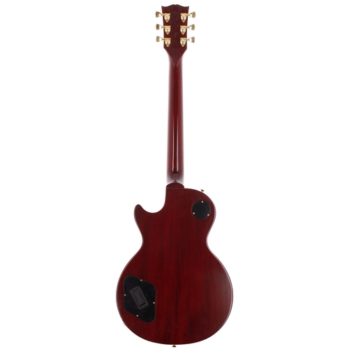 124 - 2013 Gibson Les Paul Traditional Pro II electric guitar, made in USA; Body: merlot finish with satin... 