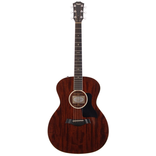 405 - 2014 Taylor 524E electro-acoustic guitar, made in USA; Body: mahogany; Neck: mahogany; Fretboard: eb... 