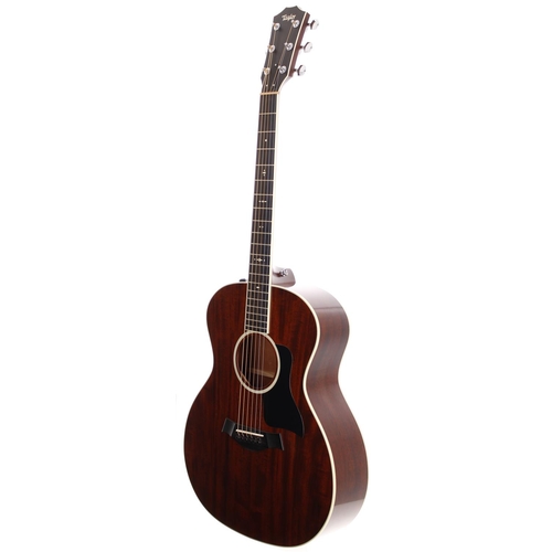 405 - 2014 Taylor 524E electro-acoustic guitar, made in USA; Body: mahogany; Neck: mahogany; Fretboard: eb... 