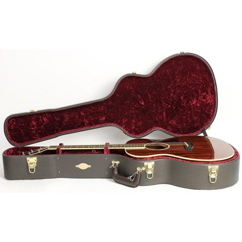 405 - 2014 Taylor 524E electro-acoustic guitar, made in USA; Body: mahogany; Neck: mahogany; Fretboard: eb... 