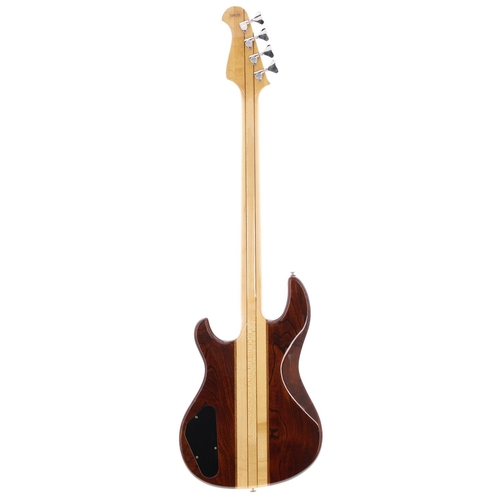 416 - 1981 Aria Pro II Trisound TSB-550 bass guitar, made in Japan; Body: walnut finished ash wings with m... 