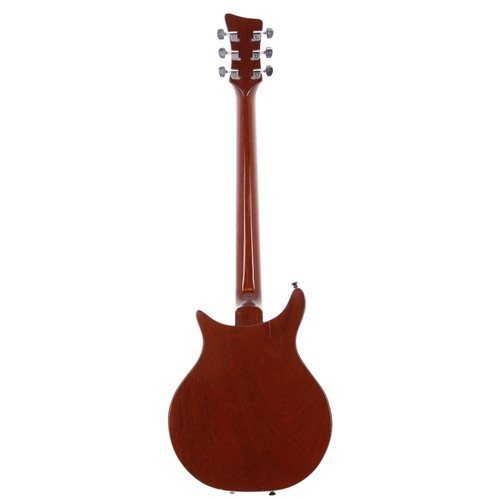 427 - Early 1970s Dan Armstrong London Series 341 electric guitar, made in England; Body: mahogany, small ... 