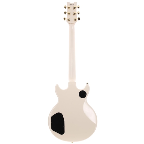 430 - 2014 Ibanez Artist AR220 electric guitar, made in China; Body: ivory finish; Neck: good; Fretboard: ... 