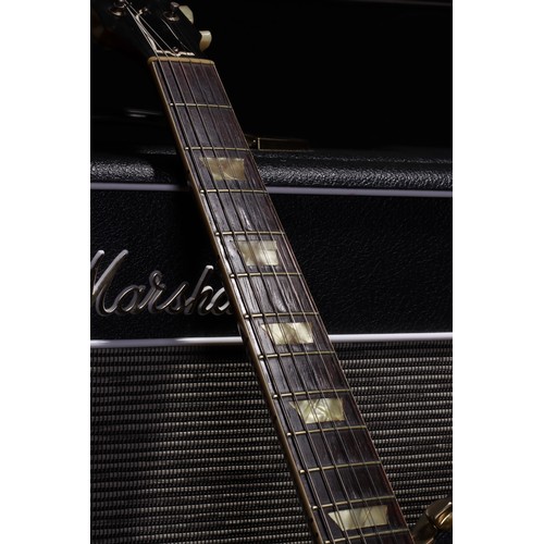 120 - 1953 Gibson Les Paul Model electric guitar, made in USA; Body: gold top upon mahogany body, gold ref... 