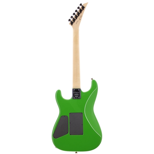 292 - 2005 Charvel Dweezil Zappa Limited Edition Master Built electric guitar, made in USA; Body: green; N... 