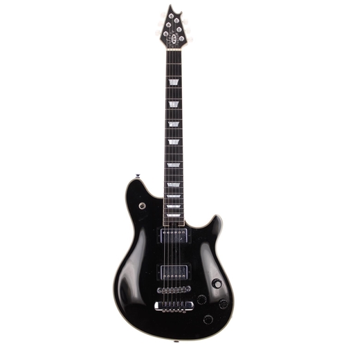 295 - EVH Wolfgang Custom Hardtail electric guitar, made in USA; Body: black gloss finish, a few minor mar... 