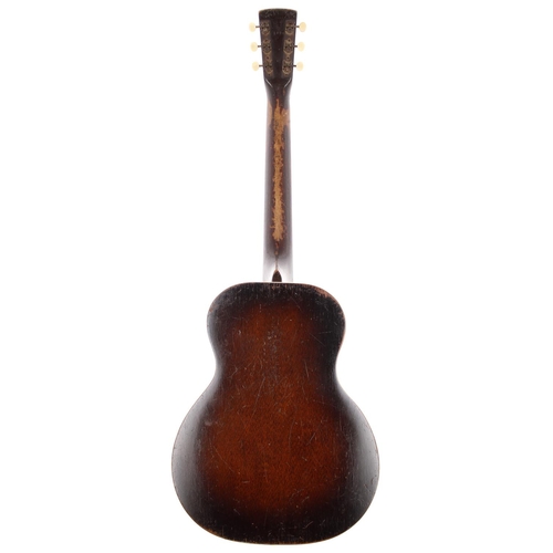 Dobro Model 27 Resonator Guitar Made In Usa Circa 1935 Body Two Tone Sunburst Finished Wooden Bo 4268