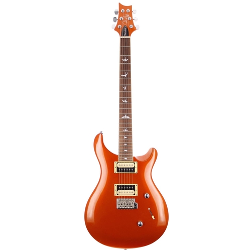 289 - 2018 Paul Reed Smith (PRS) SE Standard 24 electric guitar, made in Indonesia; Body: copper metallic ... 