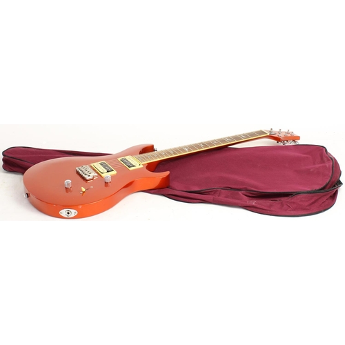 289 - 2018 Paul Reed Smith (PRS) SE Standard 24 electric guitar, made in Indonesia; Body: copper metallic ... 