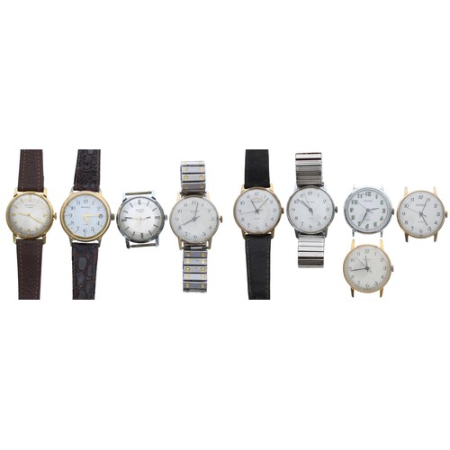 157 - Nine Sekonda gentleman's wristwatches (9)