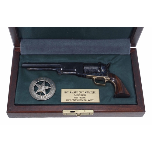 540 - 1847 Walker Colt Miniature - an inert Classic Edition miniature scale reproduction six shot revolver... 