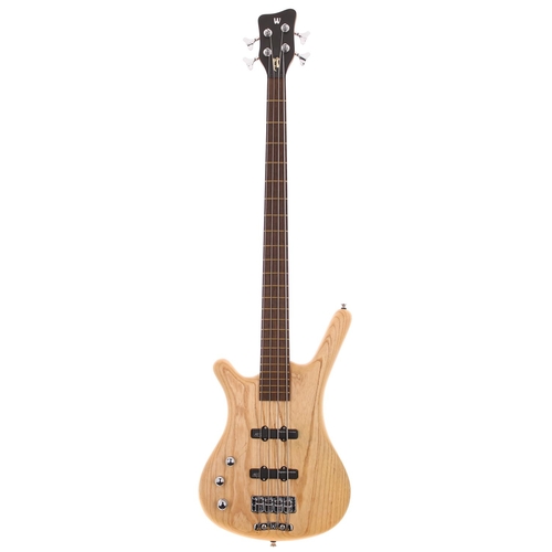 298 - 2003 Warwick Corvette Standard left-handed bass guitar, made in Germany; Body: natural finished Swam... 