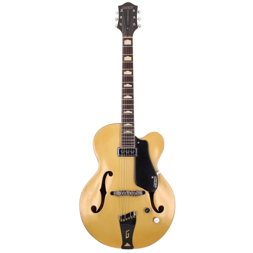 300 - 1955 Gretsch Electromatic 6189 Streamliner hollow body electric guitar, made in USA; Body: Bamboo / ... 