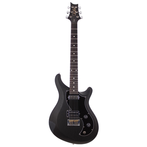 319 - 2022 Paul Reed Smith (PRS) S2 Vela electric guitar, made in USA; Body: satin black finish; Neck: goo... 