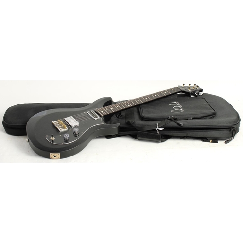 319 - 2022 Paul Reed Smith (PRS) S2 Vela electric guitar, made in USA; Body: satin black finish; Neck: goo... 